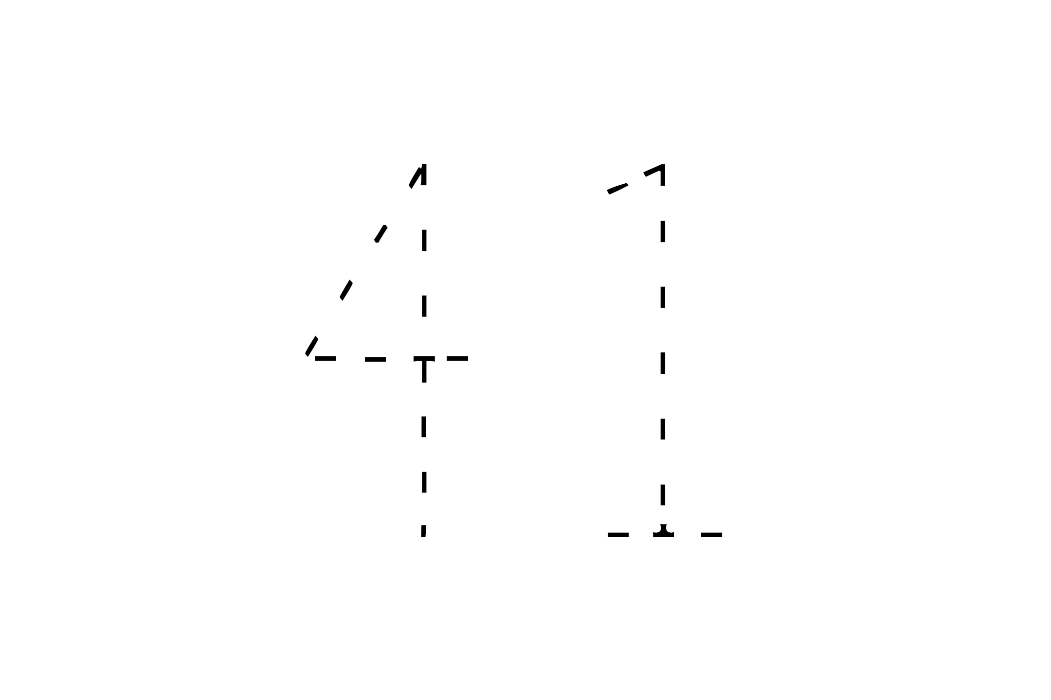 Large dotted outline of the number 41 in the center on a white background.